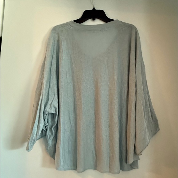 Poetry Lagenlook Linen Lightweight Top Size 18 - Picture 3 of 5